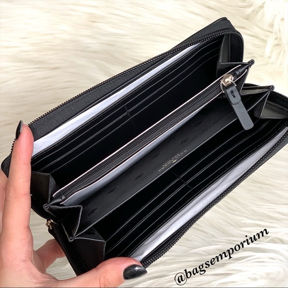 ♠️Kate Spade Neda Greta Court Zip Glitter Wallet♠️ - Picture 8 of 8